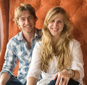 Colin Morrell and Julia Garber.