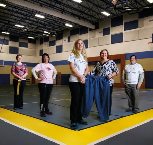 L. to R.: Molly Miller, Mary Barnett, Dr. Dawn Janssen, Sharon Knighton, John Matusek