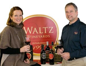 Kim and Jan Waltz will expand their wine business into a new area of the county with the April opening of a location at Kitchen Kettle Village in Intercourse.
