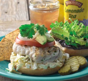 Mexico: Baja-Style Monkfish Sandwich