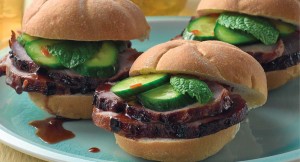 China: Chinese BBQ Pork Bun Sliders