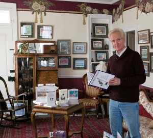 Bruce Garrabrandt’s finely detailed pencil drawings are on display at The Artist’s Inn & Gallery, a bed-and-breakfast he and his wife Jan own in Terre Hill.  