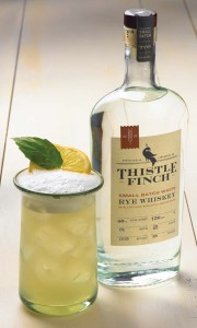 Lemon Pepper Rye using White Rye Whiskey