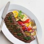Minute Steak with Summer Veggies  