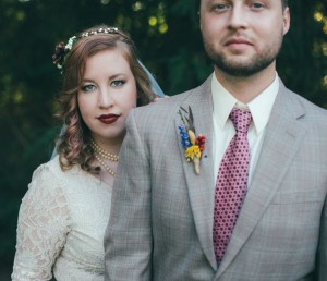 Kelly names the movie Robin Hood: Prince of Thieves as the inspiration for her wedding. Kate L. Jeffreys Photography.