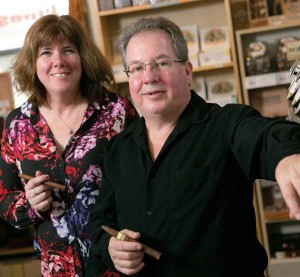 Lauren and David Patrick of John Hay Cigars