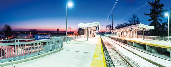 Renovations to the Elizabethtown Amtrak Station started in August 2009. The station was completed in 2011 and is now a source of pride in the area.