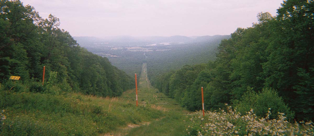 Cove Mountain leaves little to the imagination; from the top, the town of Duncannon, the Susquehanna River and Peters Mountain are all visible.