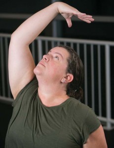 A Reverse Warrior Pose