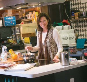 Zest! owner Sharon Landis started teaching cooking classes years ago.