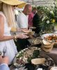 The buffet featured Heather’s favorite summer fare and a signature cocktail.