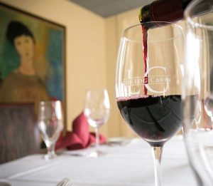 The restaurant’s signature artwork also figures into the décor. 