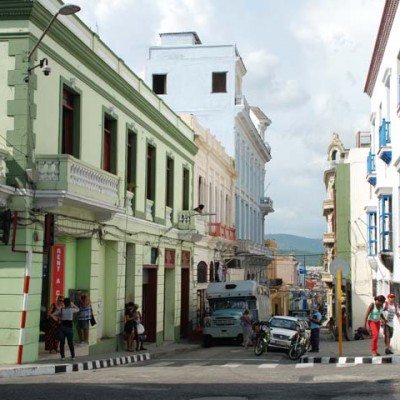 A view of Havana’s streetscape.