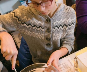 Twelve-year-old Chloe Krueger attends her first class at Zest!