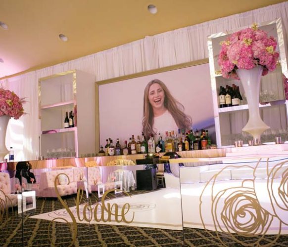 The adults enjoyed the bar area, which added big-city atmosphere to this very special evening.