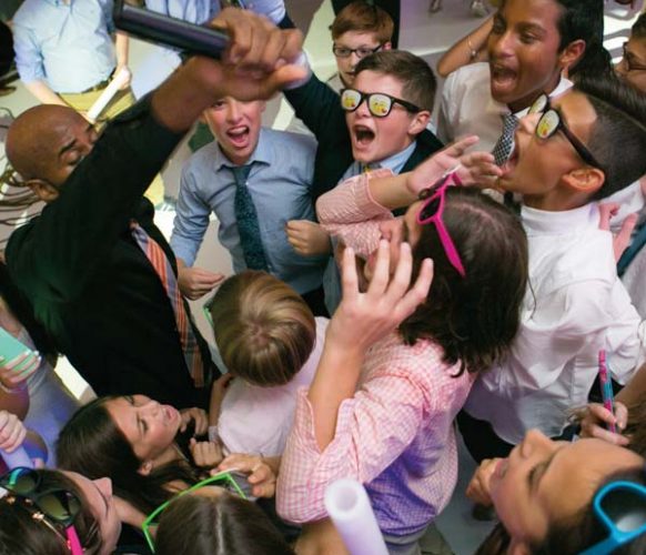 Activities for guests of all ages kept the party moving with boundless energy.