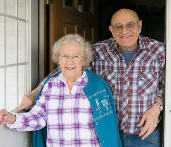 Larry and his wife, Retta, have been happily married for 60 years. In February, they celebrated the milestone by renewing their vows in a ceremony that is held annually at Masonic Village in Elizabethtown.
