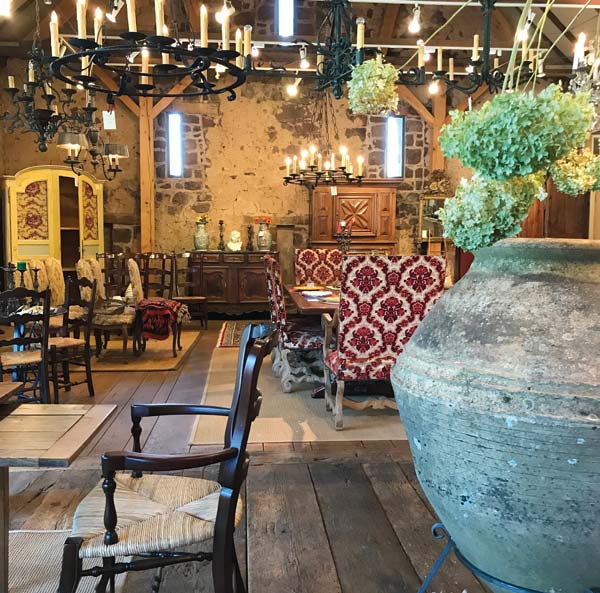 The Country French Collection is housed in a gorgeous restored barn along Route 272. Unfortunately for those who love this store and its beautiful furniture and decorative items, its owners are downsizing and the building is up for sale. Store hours are only being offered on Sundays. Countryfrenchantiques.com.