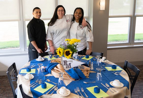 Jacob Lebron: he is working at the John Wright Restaurant in Wrightsville.  Filomena Fulmer; she will be attending YTI.  Shamia Pagan: she will be attending Johnson & Wales in Providence, Rhode island.