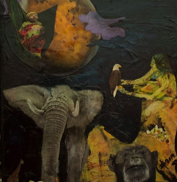 Listen-My-Child…-Mixe-Media-Collage
